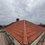 11 new clay tile hip roof Somerset